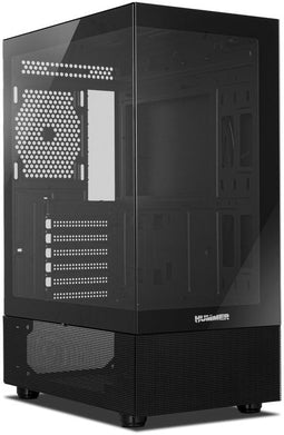 Nox Hummer Vision - Midi Tower - ATX Micro-ATX - Zwart