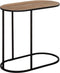 DTP Home Laptop table Terra NATURAL,60x65x35 cm, oval, recycled teakwood