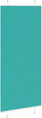 vidaXL - Plissé - rolgordijn - 100x200 - cm - stofbreedte - 99,4cm - petrol - groen