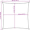 vidaXL - Zonnezeil - 160 - g/m² - 3,6x3,6 - m - HDPE - taupe