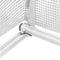 vidaXL - Tuinkas - met - stalen - frame - 48 - m² - 24x2x2 - m - wit