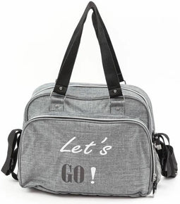 Luiertas Baby on Board SIMPLY Lets'Go Grijs