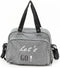 Luiertas Baby on Board SIMPLY Lets'Go Grijs