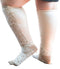 Luipaard - wit 41 - 43 - Xpandasox