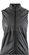 Craft Glow Vest - Fietsjack - Reflecterend lichtgewicht - Zwart (Maat S)