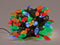 Velleman Strawberry Light LED - Aardbeivormig Lichtsnoer - 12 Meter 120 Leds IP44 Multicolor