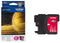 Brother LC-1100M - Inktcartridge - 400 pagina's A4 bij 5% dekking - Magenta