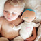 Lulla doll Slaapknuffel - Hartslag knuffel - Slaaptrainer - Slaaphulp - 3 volumes - Werkt tot 12 uur - Vanaf 0 maanden - Machinewasbaar - Polyester/Katoen - Lichtblauw