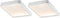 Paulmann Vane - LED-onderkastverlichting 2x8W 2x430lm IP44 Wit mat (2 stuks)