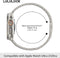 LULULOOK Magnetische Polsband voor Apple Watch Ultra 2 - Titanium Grade 2