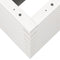 vidaXL - Plantenbak - 110x40x68,5 - cm - massief - grenenhout - wit