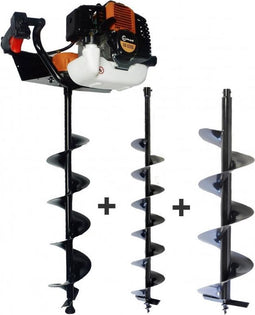 Lumag EB520G Benzine grondboor D200mm | Grondboormachine 52cc