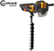 Lumag EB520G Benzine grondboor D200mm | Grondboormachine 52cc