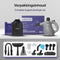 LUMAN 16 in 1 Stoomreiniger C1 - Handstoomreiniger - Handstomer - Vlekkenreiniger - Tapijtreiniger - Incl. Opbergtas en 16 Opzetstukken - 1050 Watt - 450 ML - Grijs