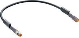 Lumberg Automation 934894012-1 Sensor/actuator connector, geassembleerd M8 Aantal polen: 5 Stekker, recht, Koppeling, r