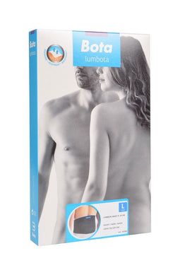 Lumbota basic hoogte 24 cm zwart LARGE = 95/105 CM