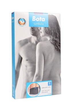 Lumbota basic hoogte 24 cm zwart SMALL = 75/85 CM