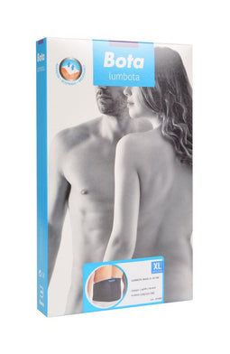 Lumbota basic hoogte 24 cm zwart XLARGE = 105/115 CM