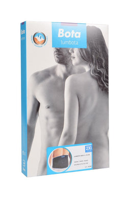 Lumbota basic hoogte 24 cm zwart XXLARGE = 115/125 CM