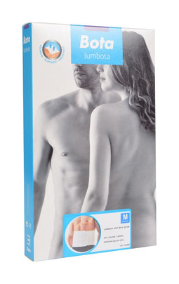 Lumbota soft 3 banden hoogte 20 cm wit MEDIUM = 85/105CM