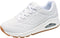 Skechers Uno - Stand On Air - Dames Sneakers - Air-Cooled Memory Foam - Wit