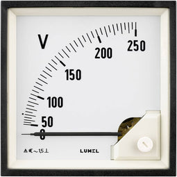 Lumel EA19 250V EA19 250V Inbouwmeetinstrument 96 x 96 mm 250 V/AC Weekijzer