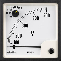 Lumel EP29 500V Inbouwmeter EP29 500 V 500 V/AC Weekijzer