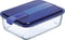Luminarc Hermetische Lunchtrommel Luminarc Easy Box Blauw Glas (6 Stuks) (1,97 L)