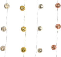 Lumineo - Batterijverlichting strengverlichting assorti 12 LED s