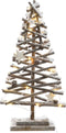 Lumineo Besneeuwde Kerstboom - 20 Micro LEDs - Wit