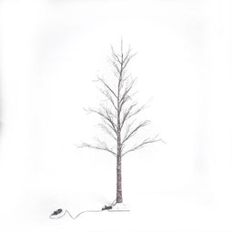 Lumineo - Besneeuwde lichtboom voor binnen en buiten - LED - H 180cm
