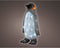 Lumineo Kerstfiguur verlicht - pinguin - LED - 17 x 17 x 33 cm