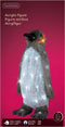 Lumineo Kerstfiguur verlicht - pinguin - LED - 17 x 17 x 33 cm