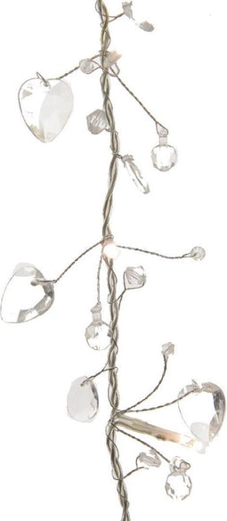 Lumineo - Kerstverlichting guirlande kraal diamant 30 LED s