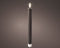 Lumineo - LED dinerkaars zwart - 2 stuks - Flikkerende vlam - LED kaars met timer - Wax kaars - Op batterij - 24 cm - Veilig & Duurzaam