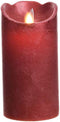 Lumineo LED Kaars - Stompkaars - Rood - 15cm - Woondecoratie - Elektrische kaars