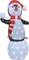 Lumineo - LED pinguin acryl l48h85cm-120L kwt