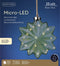 Lumineo Micro LED bloem lamp - 19 cm - 15 LED lampjes- Groen