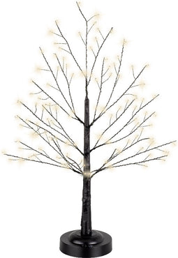 Lumineo - MicroLED boom d20h55 cm zwrt/wwt kerst