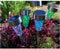 Lumineo - Solar LED tuinverlichting - Mozaïek multicolor - 4 stuks