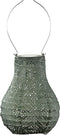 Lumiz Solar Buitenlamp - Buitenverlichting - Lampion - Solar Tuinverlichting - Topaze Bulb - 16 cm - Sage Groen