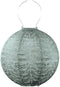 Lumiz Solar Buitenlamp - Buitenverlichting - Lampion - Solar Tuinverlichting - Folia Rond - 30 cm - Sage Green