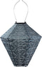 Lumiz Solar Buitenlamp - Buitenverlichting - Lampion - Solar Tuinverlichting - Lace Diamond - 28 cm - Grijs Blauw