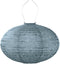 Lumiz Solar Buitenlamp - Buitenverlichting - Lampion - Solar Tuinverlichting - Mosaic Oval - 40 cm - Grijs Blauw
