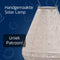Lumiz Solar Buitenlamp - Buitenverlichting - Lampion - Solar Tuinverlichting - Topaze Tulip - 20 cm - Licht Taupe