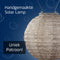 Lumiz Solar Buitenlamp - Buitenverlichting - Lampion - Solar Tuinverlichting - Spectare Rond - 20 cm - Licht Taupe