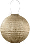 Lumiz Solar Tuinverlichting - Tuinverlichting op zonne energie - Tuinverlichting - Buitenlampjes - Tuinverlichting op zonneenergie - Buitenverlichting - Buitenlamp - Decoratie - Bazaar Rond - 30 cm - Goud