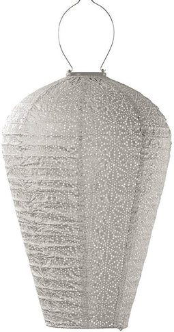 Lumiz Solar Tuinverlichting - Tuinverlichting op zonne energie - Tuinverlichting - Buitenlampjes - Tuinverlichting op zonneenergie - Buitenverlichting - Buitenlamp - Decoratie - Sashiko - XL - Licht Taupe