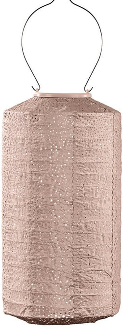 Lumiz Solar Tuinverlichting - Tuinverlichting op zonne energie - Tuinverlichting - Buitenlampjes - Tuinverlichting op zonneenergie - Buitenverlichting - Buitenlamp - Decoratie - Paisley Cylinder - 18 cm - Roze