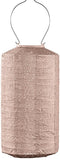 Lumiz Solar Tuinverlichting - Tuinverlichting op zonne energie - Tuinverlichting - Buitenlampjes - Tuinverlichting op zonneenergie - Buitenverlichting - Buitenlamp - Decoratie - Paisley Cylinder - 18 cm - Roze